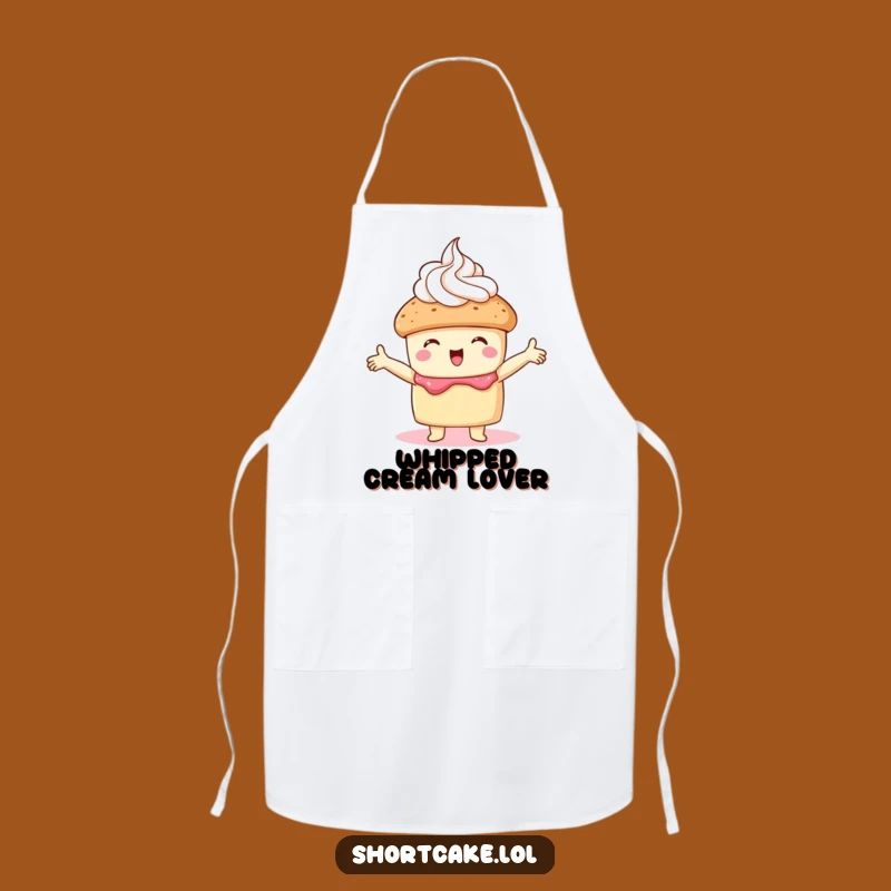 Funny Embracing Shortcake Apron: Cozy Gift for Sweet Bakers!