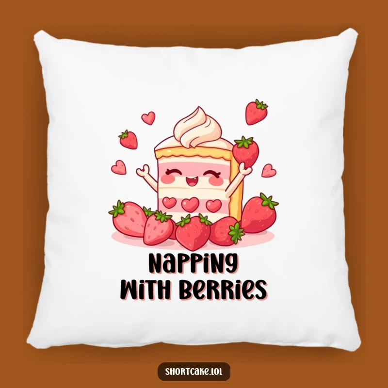 Funny Shortcake Juggling Pillow: Cozy & Hilarious Decor