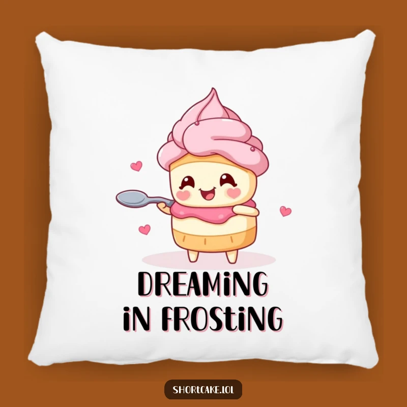 Funny Shortcake Pillow: Cozy Comfort with a Sweet Touch, Perfect Funny Gift