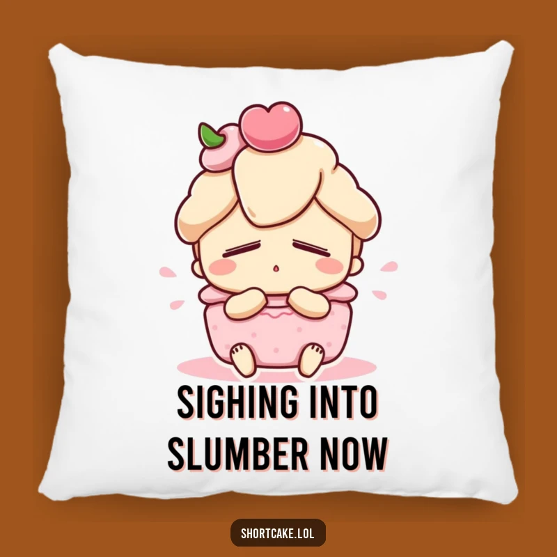 Funny Shortcake Pillow: Cuddle Up with Sweet Contentment