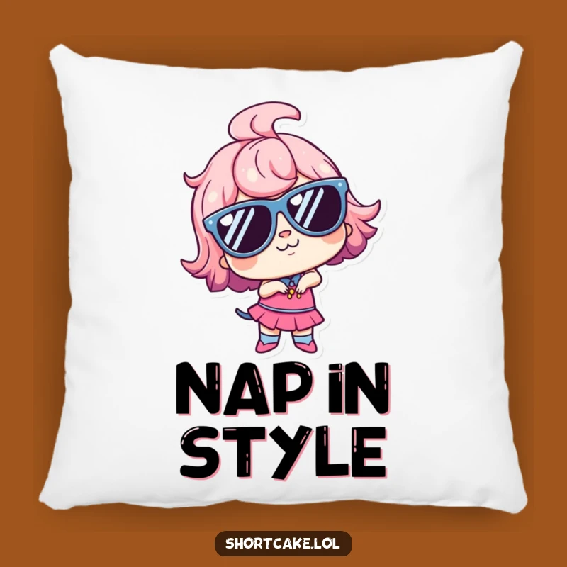 Soft Funny Goofy Shortcake Pillow: Cuddle Up with Cool Comfort