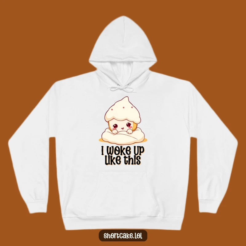 Cozy Funny Shortcake Face Hoodie: Warmth and Laughter in Every Bite