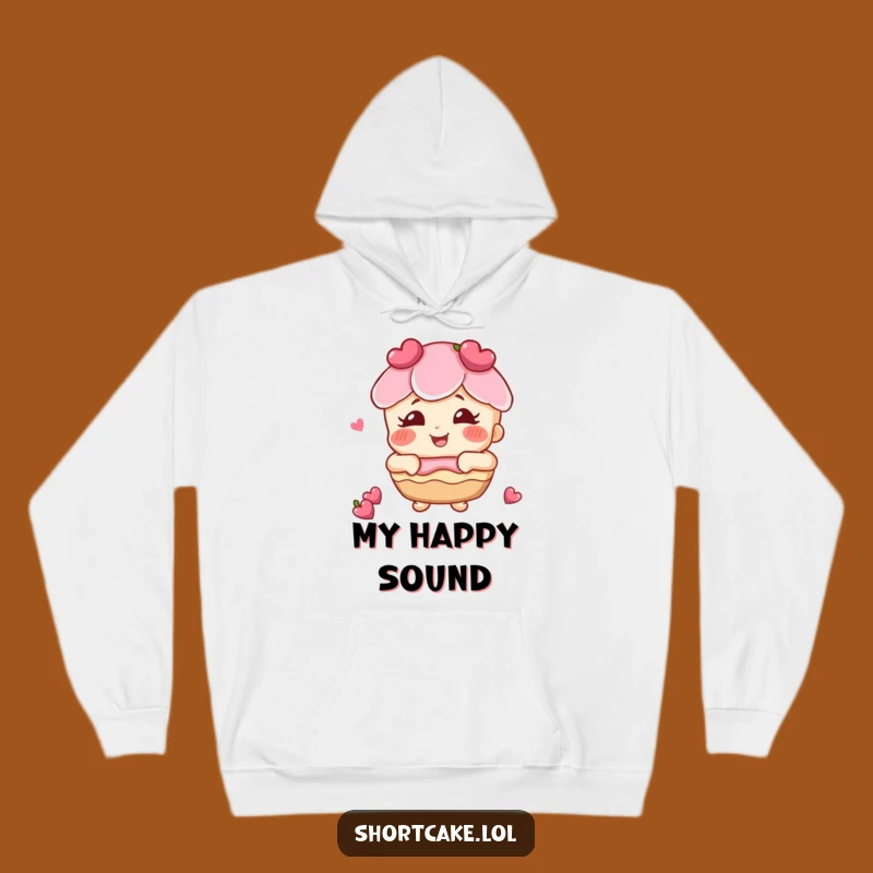 Funny Giggling Shortcake Hoodie: Cozy Up with Laughter, Perfect Funny Gift