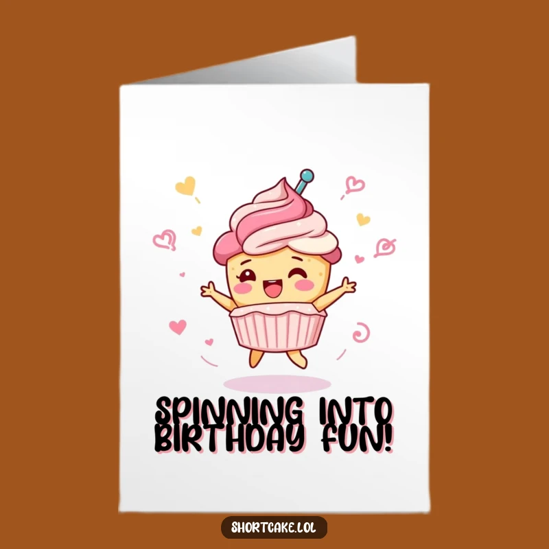 Free Printable Shortcake Birthday Card - Celebrate with a Joyful Dessert Spin!