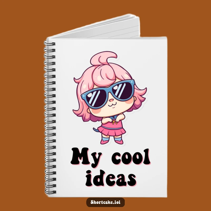 Funny Goofy Shortcake Notebook: Jot Down Ideas with Cool Flair