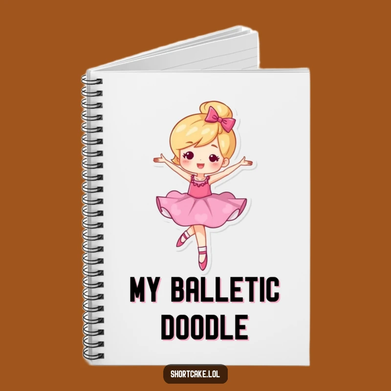 Funny Shortcake Ballet Notes Notebook: Capture Your Ideas with Whimsical, Humorous Flair