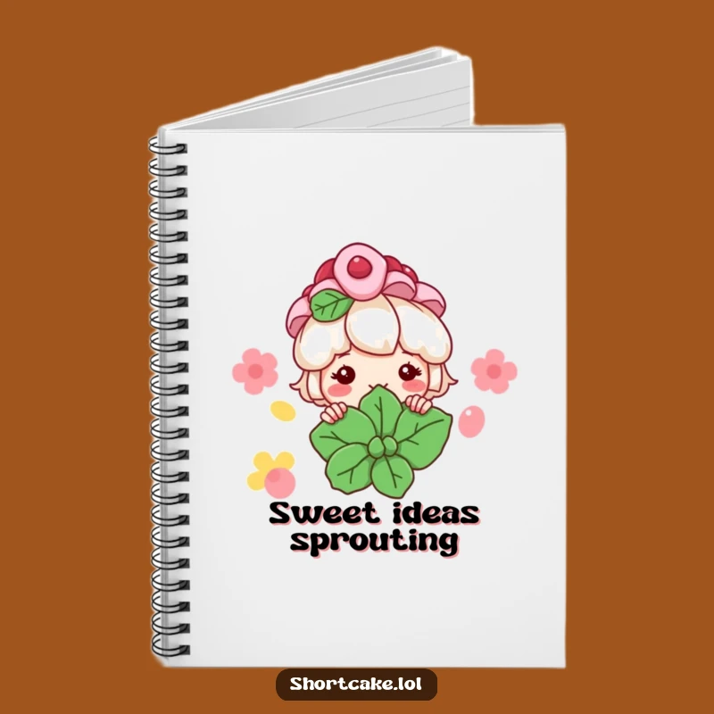 Funny Shortcake Peeking Notebook: Jot Down Sweet Ideas with a Grin