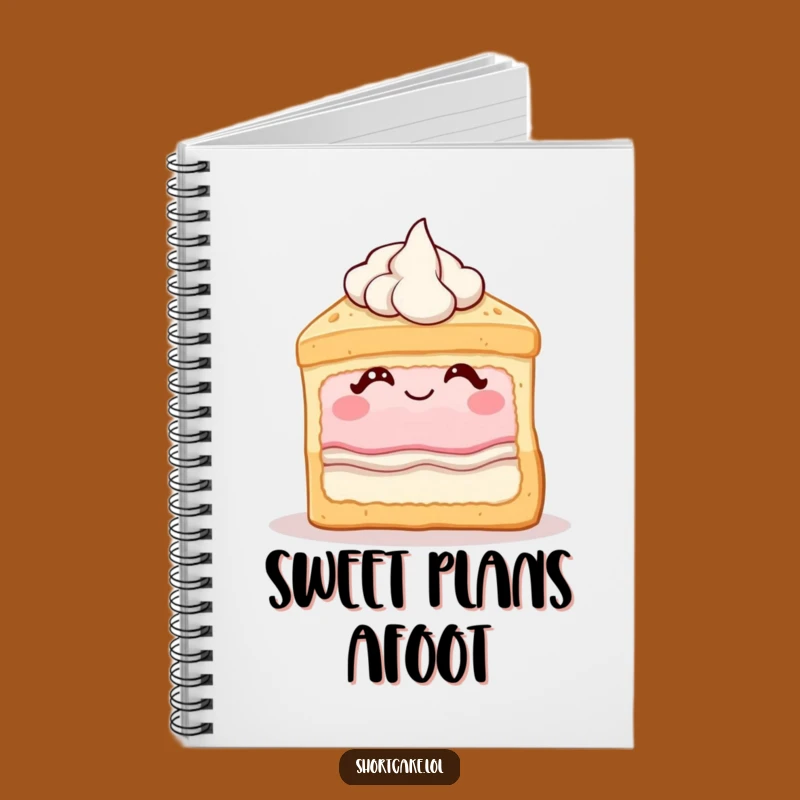 Funny Shortcake Wink Notebook: Hilarious Gift for Sweet Ideas