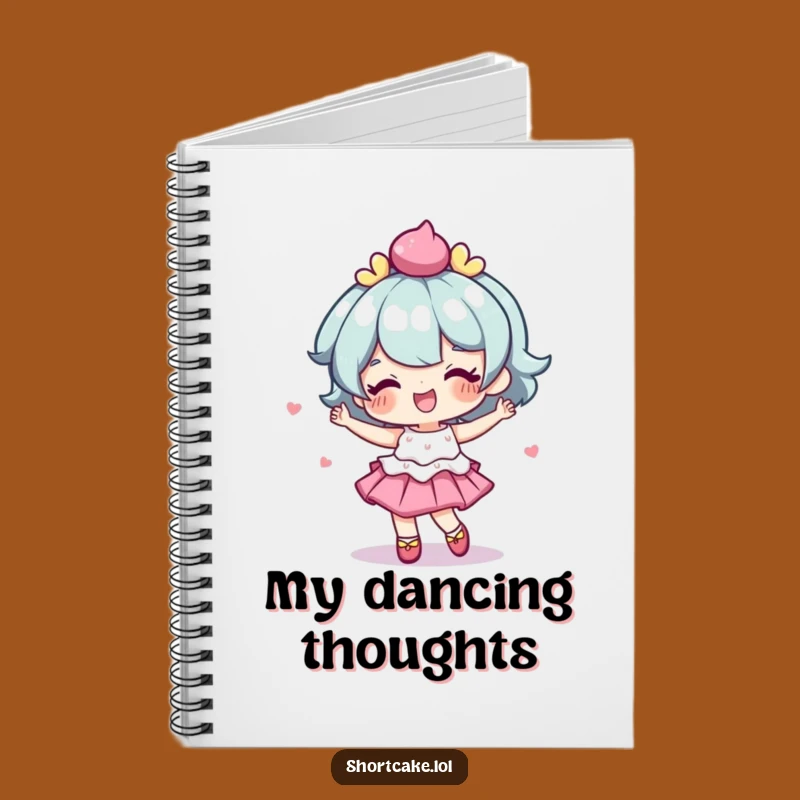 Funny Wobbly Shortcake Notebook: Jot Down Your Moves & Ideas Gift