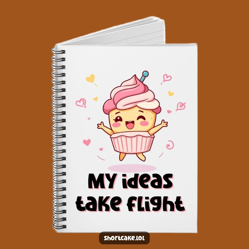 Funny Shortcake Notebook: Jot Down Celebratory Ideas