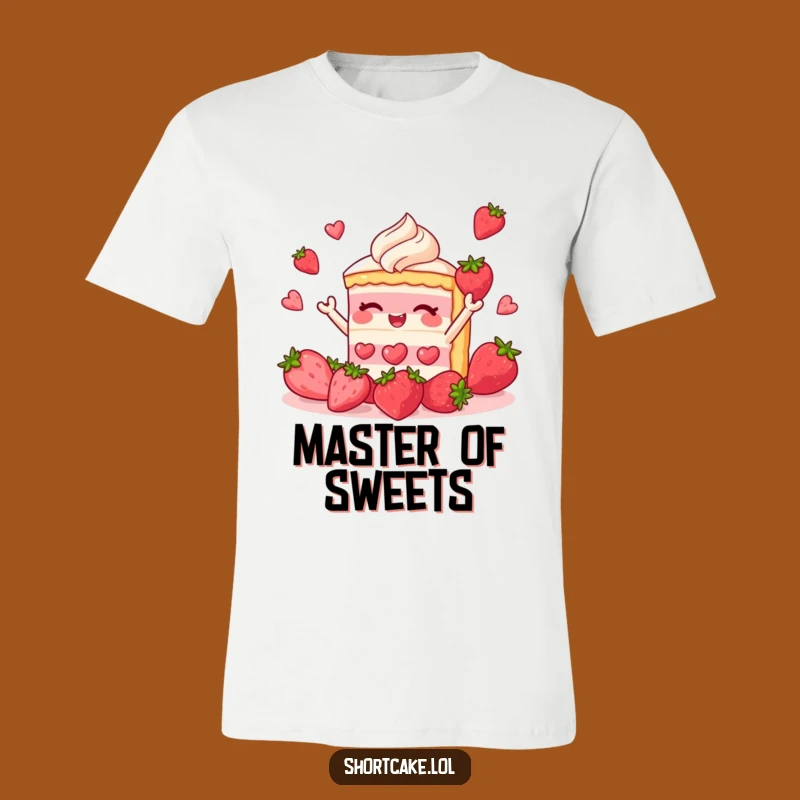 Funny Shortcake Juggling T-Shirt: A Hilarious Gift for Dessert Fans