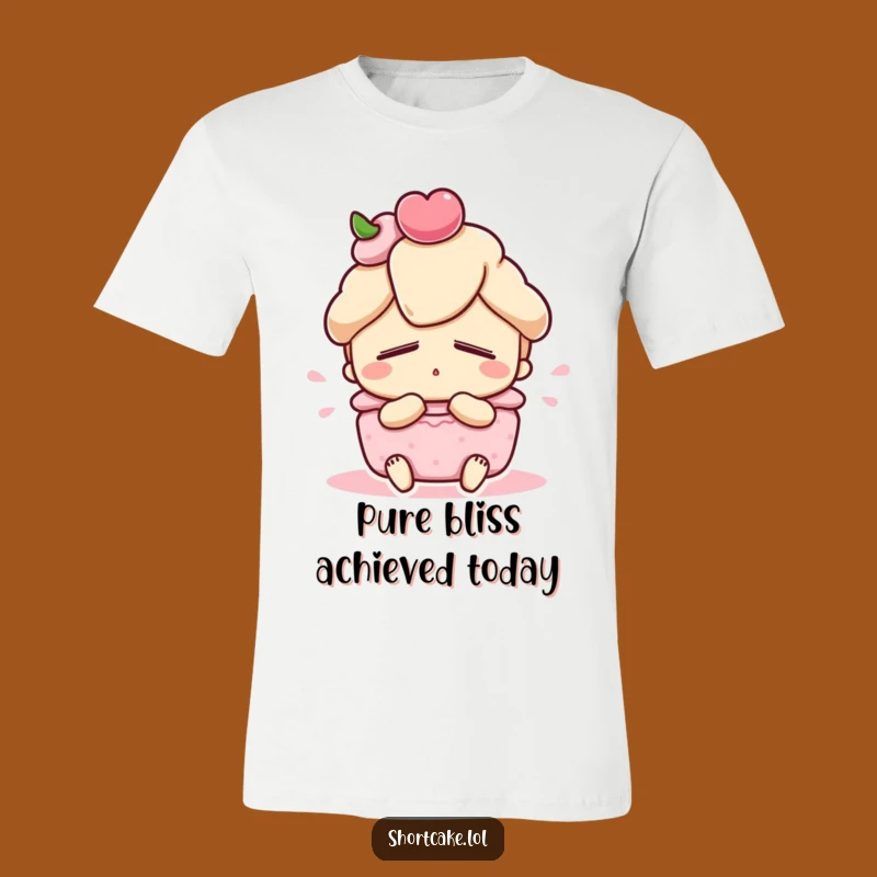 Funny Shortcake T-Shirt: Pure Dessert Bliss Tee Gift