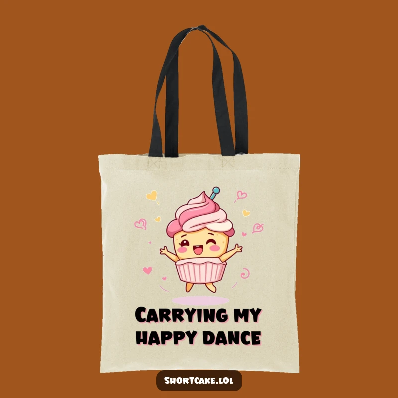 Funny Shortcake Tote Bag: Carry Your Celebration Everywhere